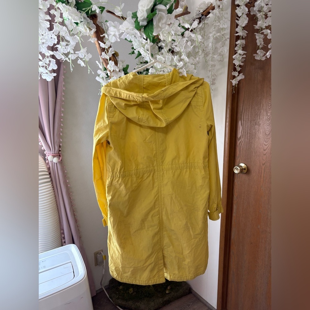 Eileen Fisher Women's Mustard Trench Coat 🌞 - Picture 6 of 9